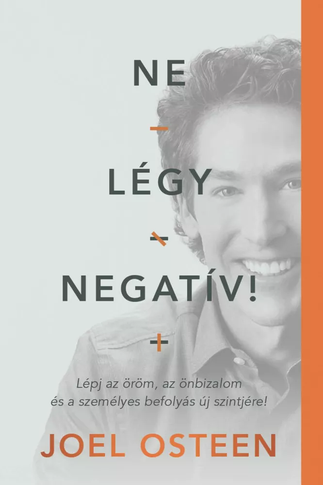 Ne légy negatív! borító