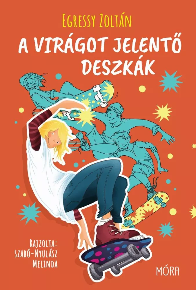 A virágot jelentő deszkák borító