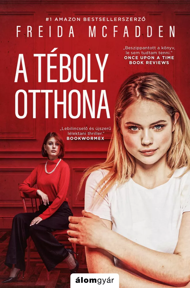 A téboly otthona borító
