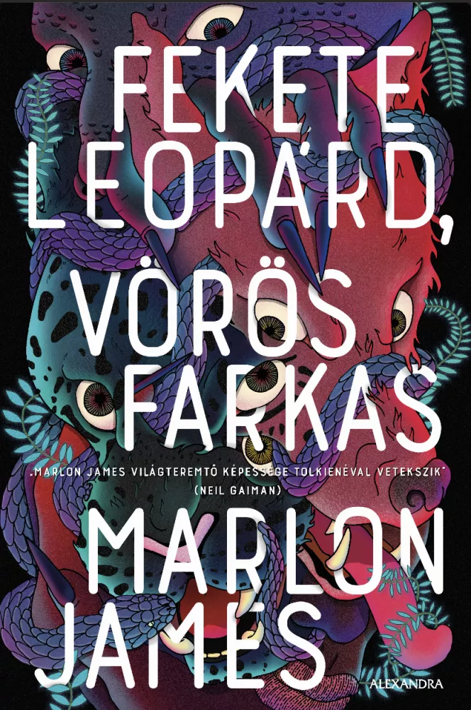 Fekete leopárd, vörös farkas borító