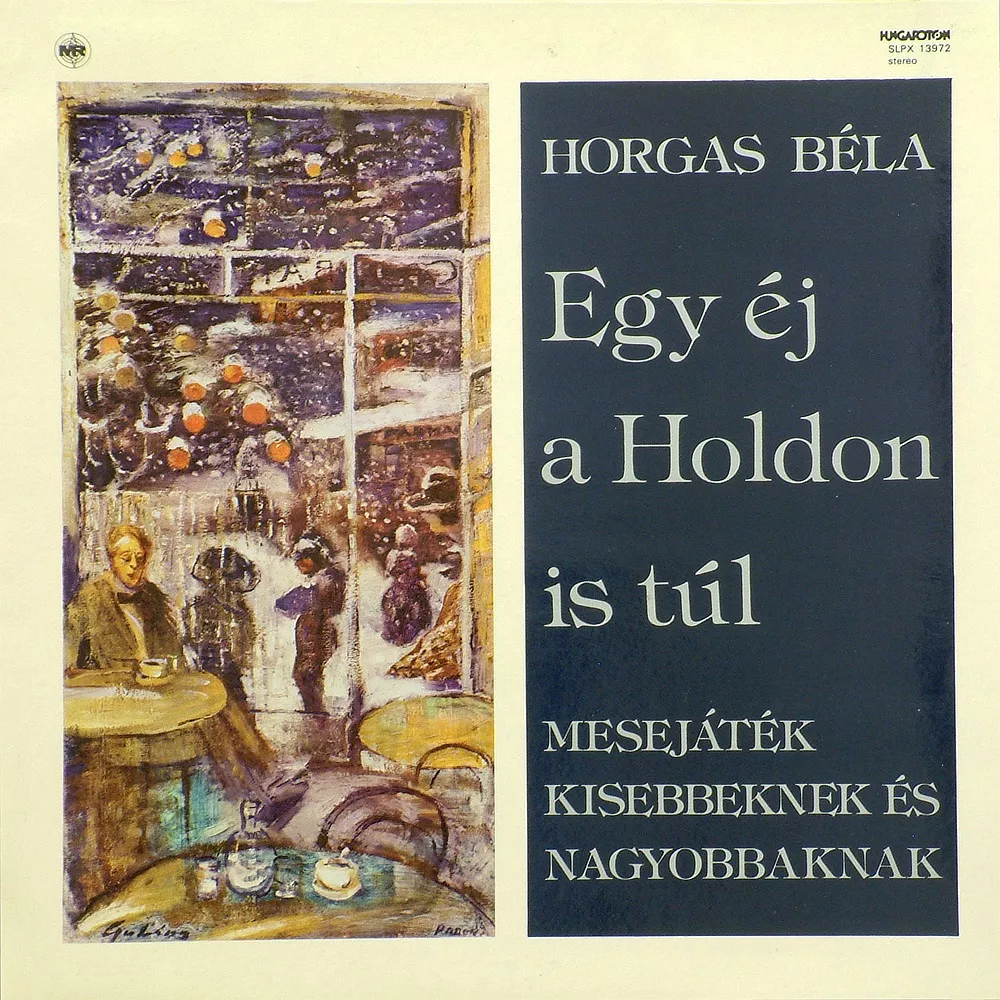 Egy éj a Holdon is túl borító