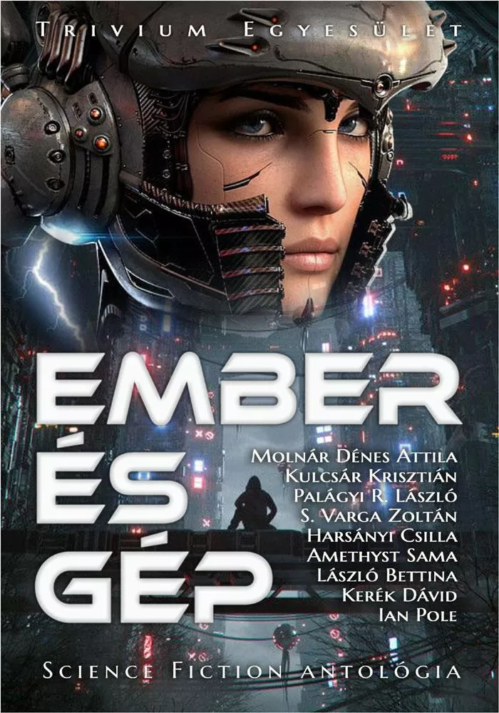 Ember és gép borító