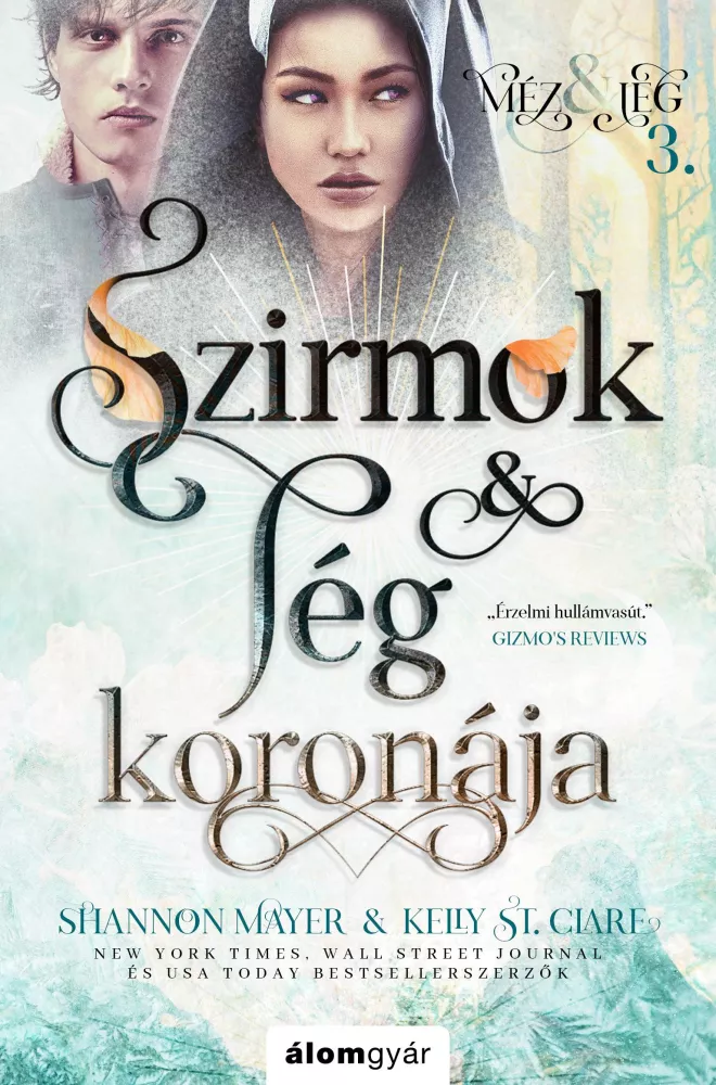 Szirmok és jég koronája borító