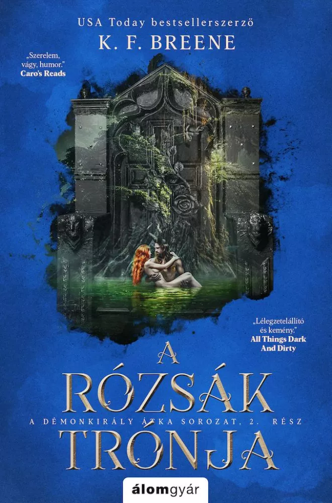 A rózsák trónja borító