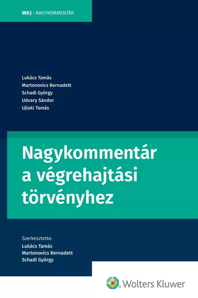 Nagykommentár a végrehajtási törvényhez borító