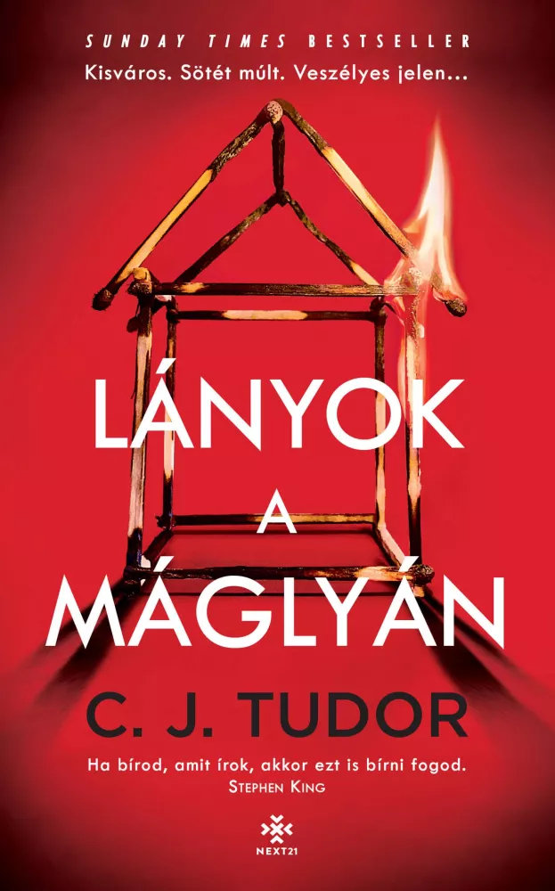 Lányok a máglyán borító