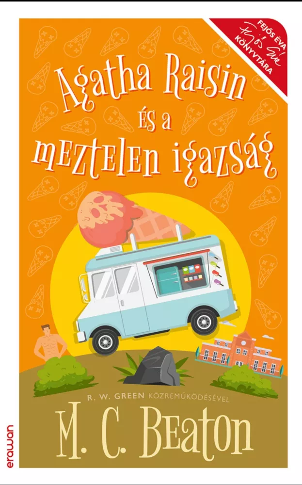 Agatha és a meztelen igazság borító
