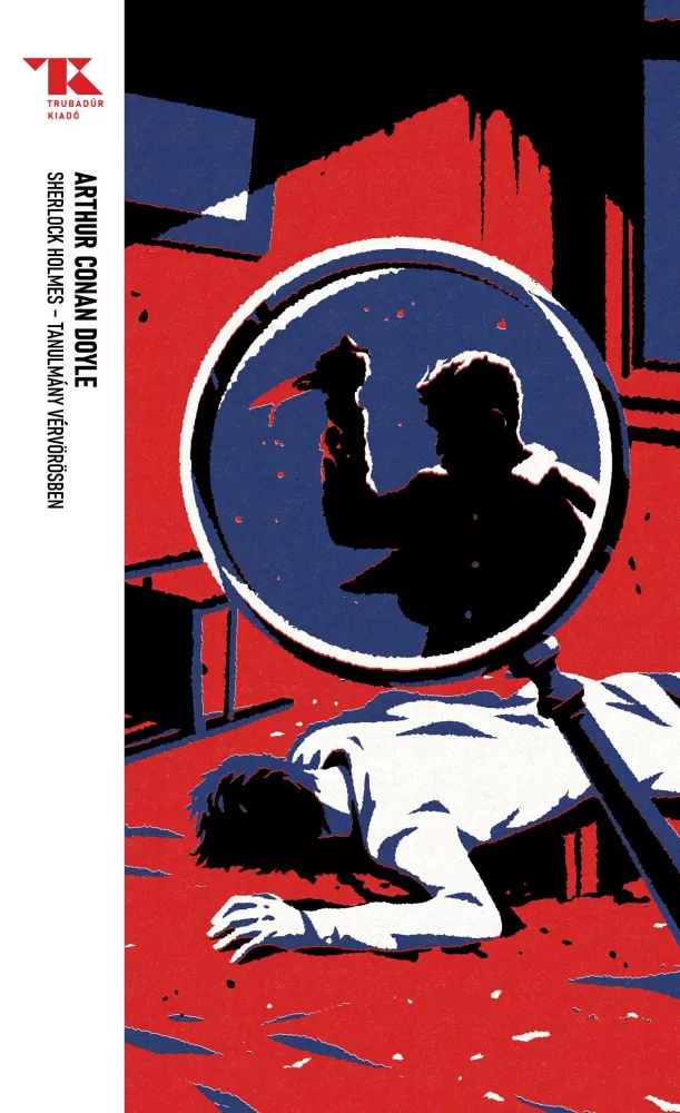 Sherlock Holmes – Tanulmány vérvörösben borító