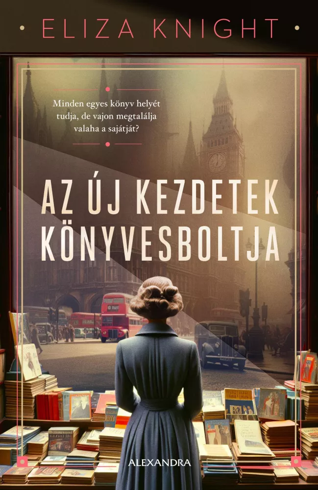 Az új kezdetek könyvesboltja borító