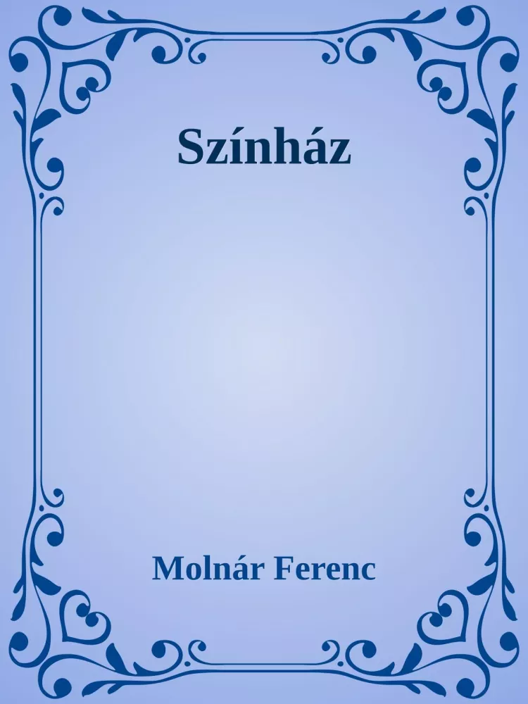 Színház borító