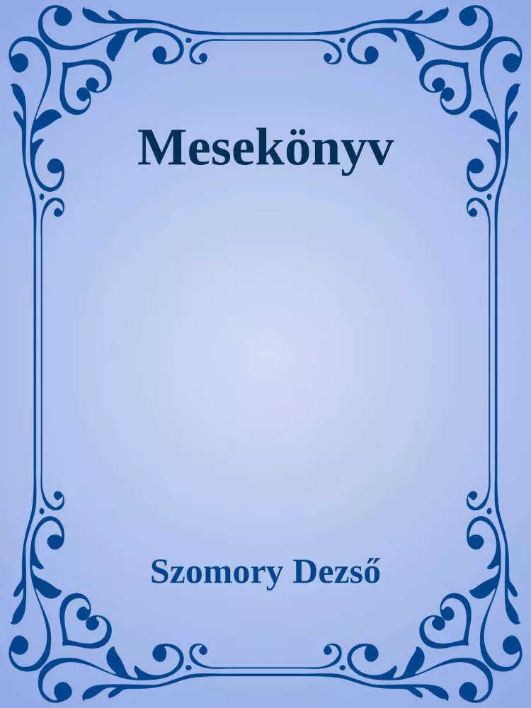 Mesekönyv borító
