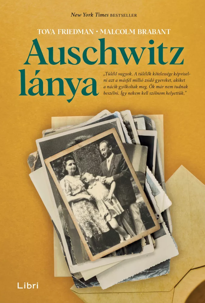Auschwitz lánya borító