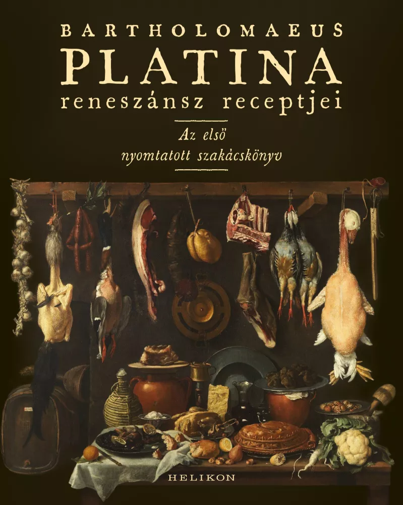 Bartholomaeus Platina reneszánsz receptjei borító