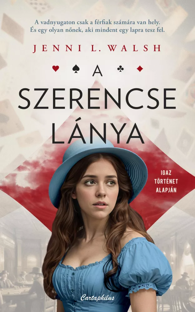 A szerencse lánya borító