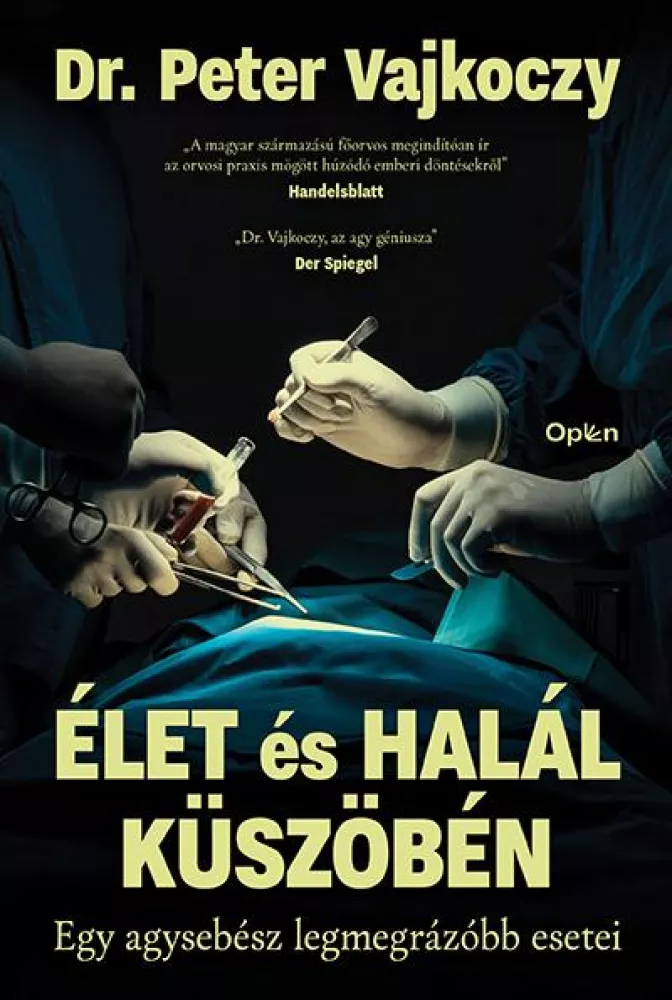 Élet és halál küszöbén borító