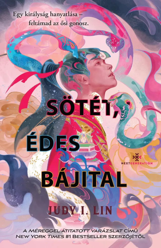 Sötét, édes bájital borító