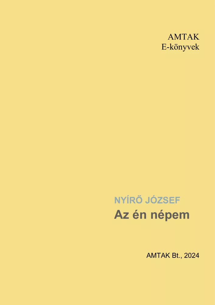 Az én népem borító
