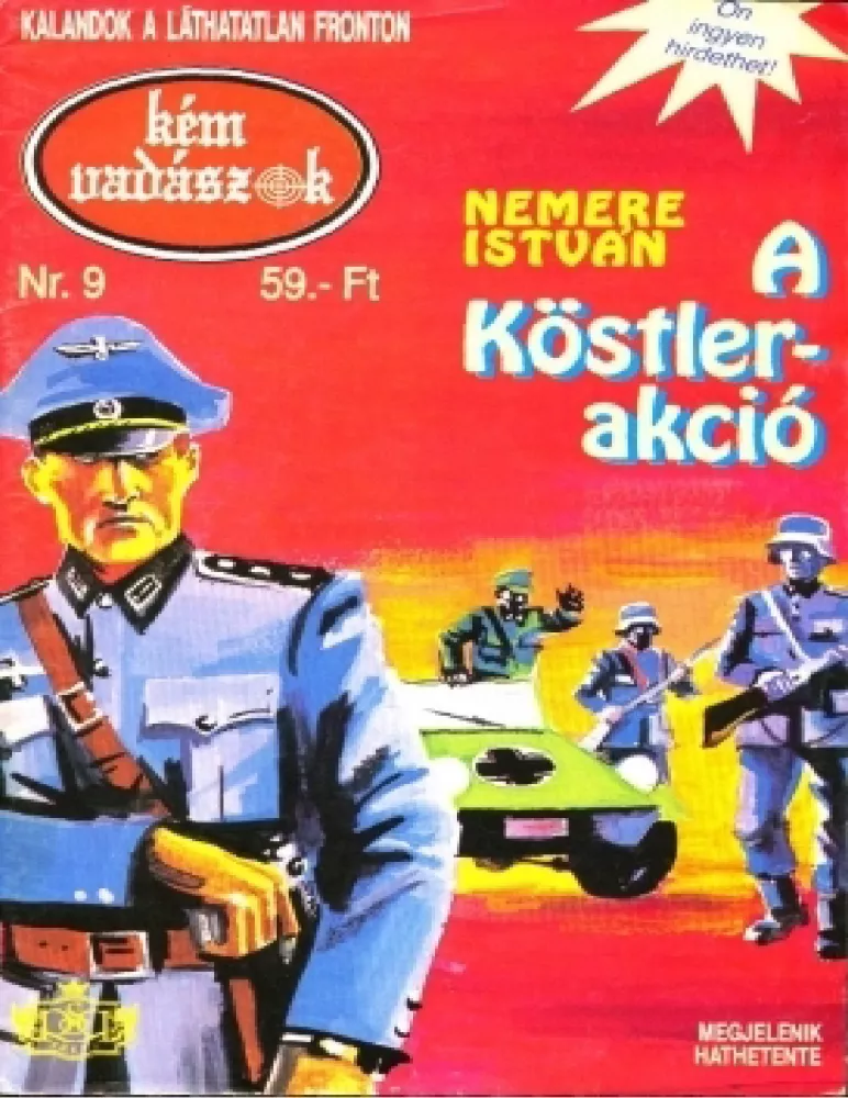 A Köstler-akció borító