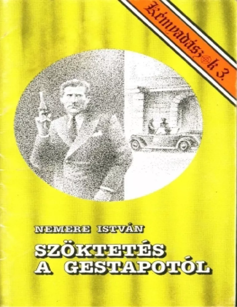 Szöktetés a Gestapotól borító