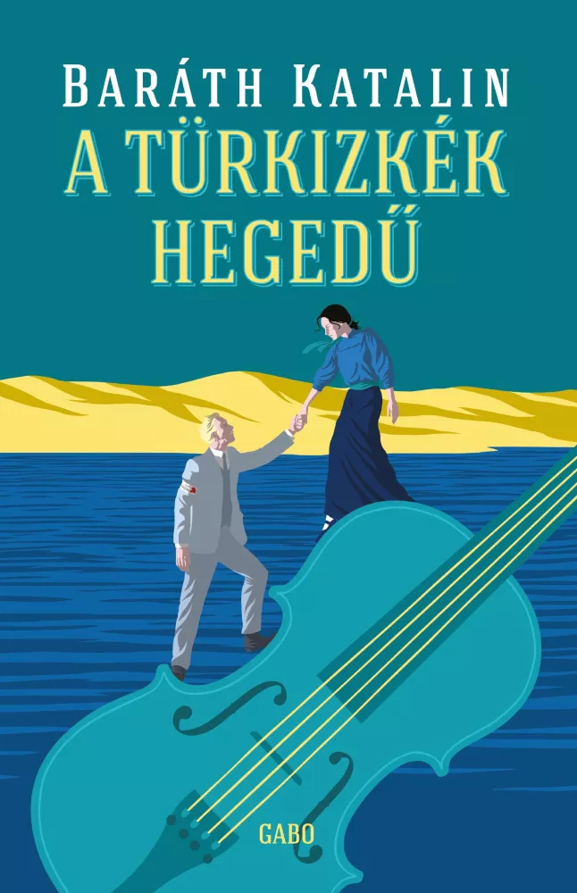 A türkizkék hegedű borító