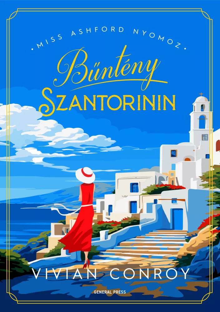 Bűntény Szantorinin borító