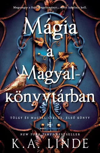 Mágia a Magyalkönyvtárban borító